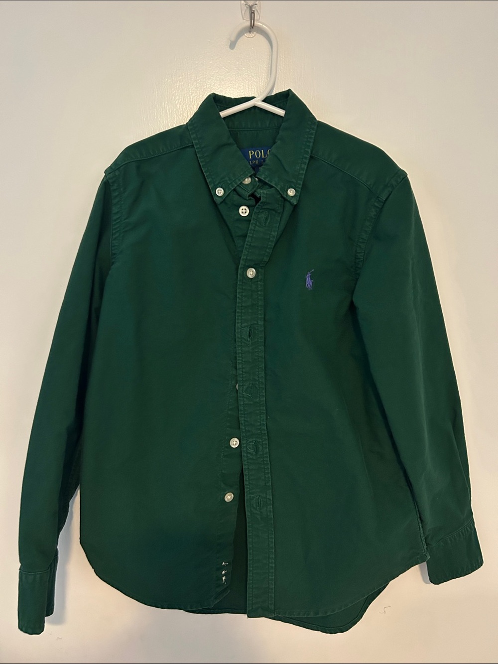 Polo by Ralph Lauren Dark Green Button-Down Shirt